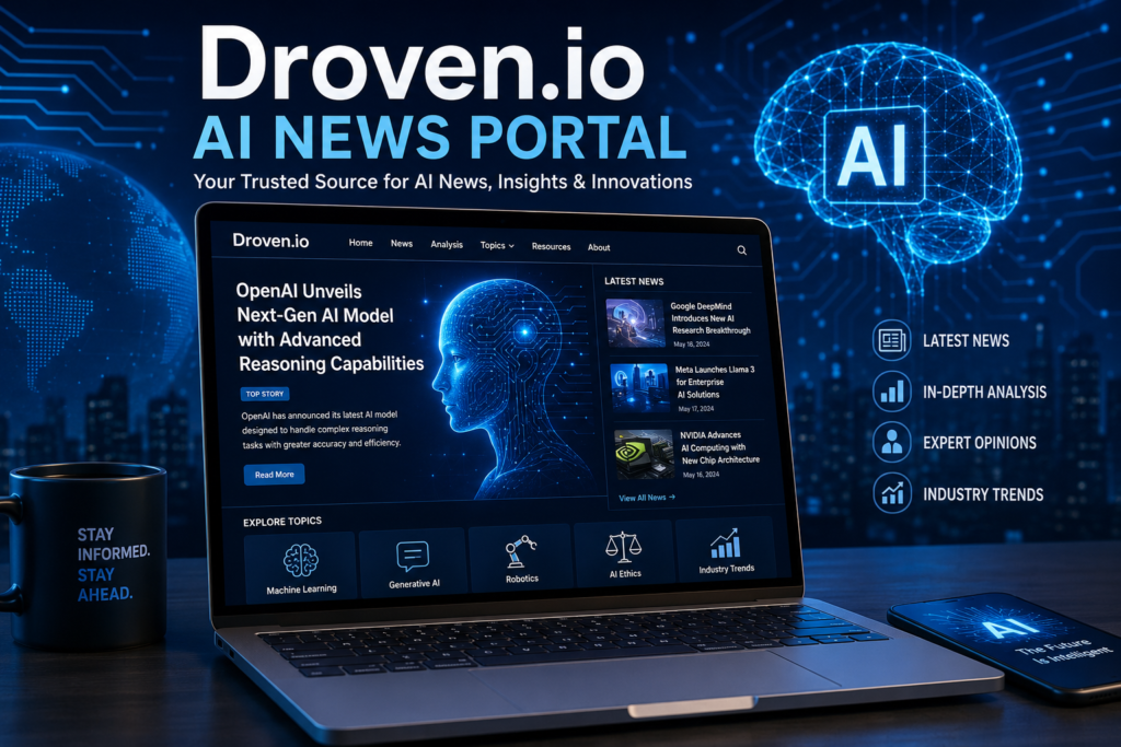 Droven.io AI News Portal