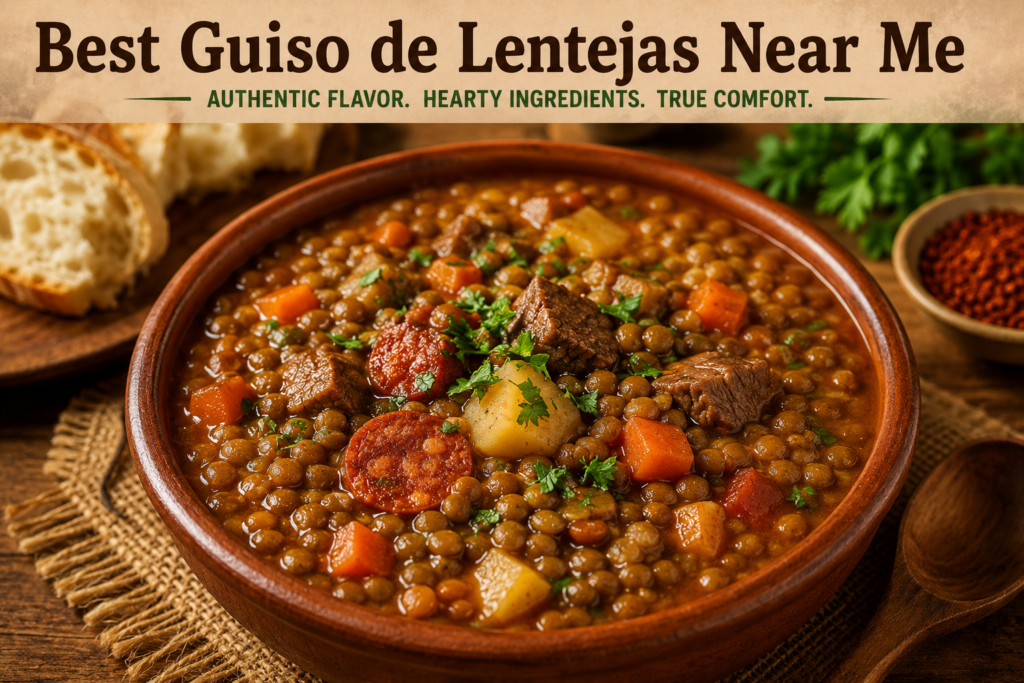 Best Guiso de Lentejas Near Me: How to Find Authentic, Flavorful Lentil Stew Worth Every Bite Best Guiso de Lentejas Near Me